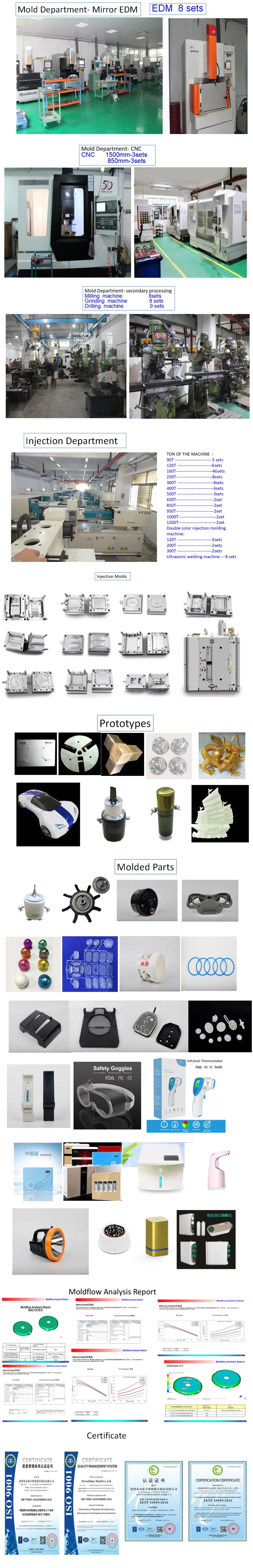 OEM ABS/PP/PC/POM/HDPE/PA6/TPU/TPE Plastic Injection Mold for Auto Door/Car Engine Cap/Kitchen/Laundry Basket/Office Chair/Headlight/Trash/Tray